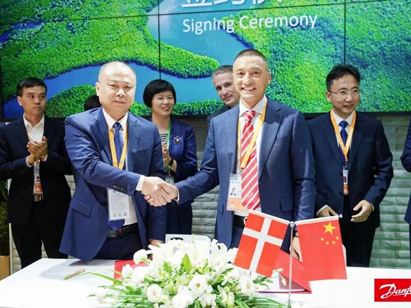 戰(zhàn)略合作丨丹佛斯傳動(dòng)與嘉興水務(wù)集團(tuán)合作簽約儀式圓滿舉行！